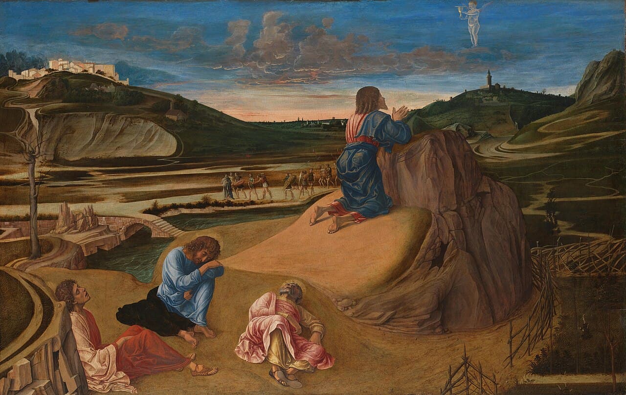 The Agony in the Garden, Giovanni Bellini, c. 1459